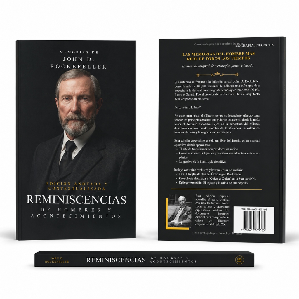 Memorias de Rockefeller - Portada y Contraportada
